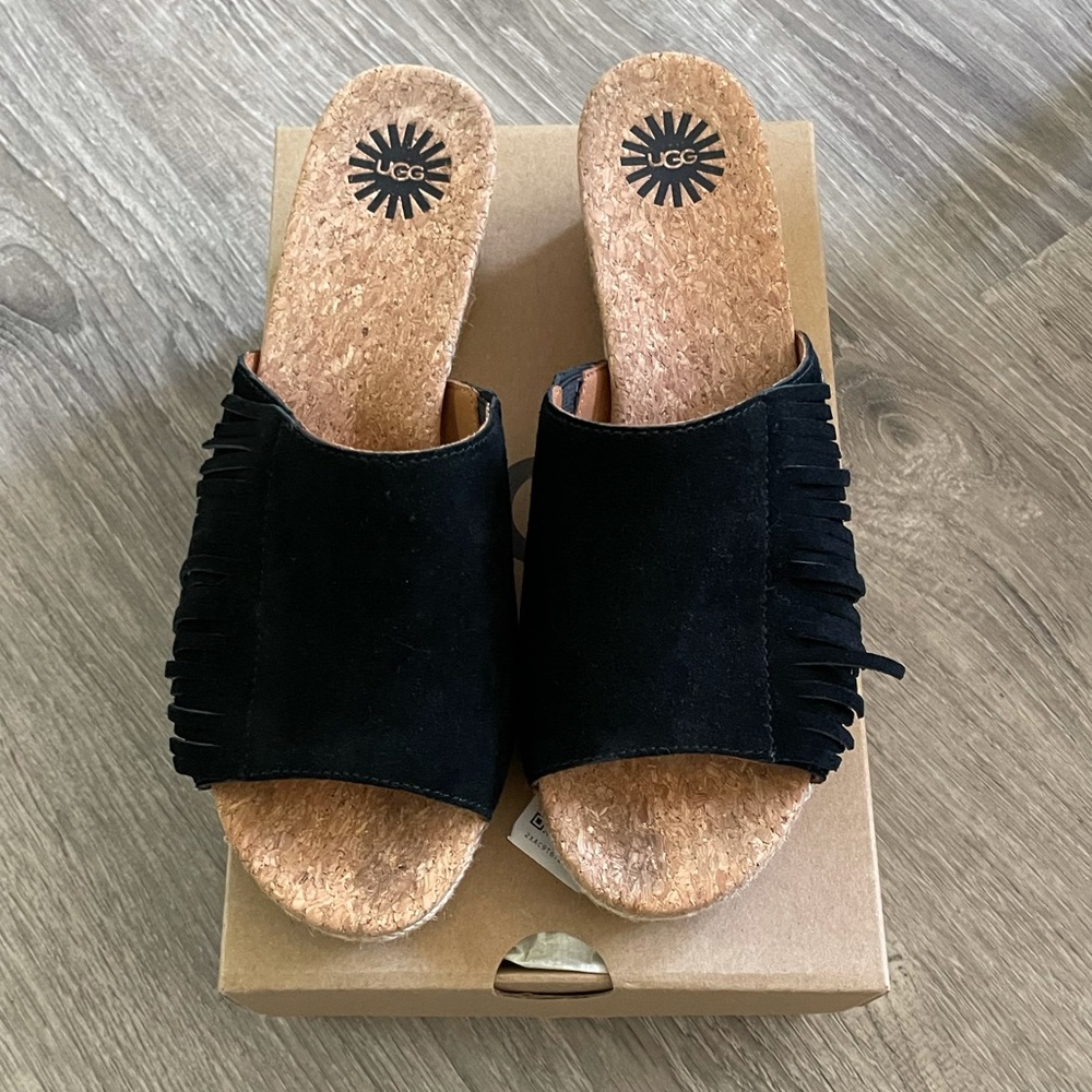 Ugg sandals in perfect condition only worn once